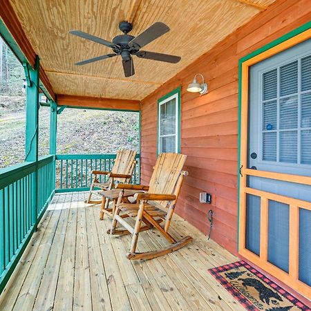 Smoky Mountain Cabin With Camping Area And Fire Pit! Whittier Exterior photo