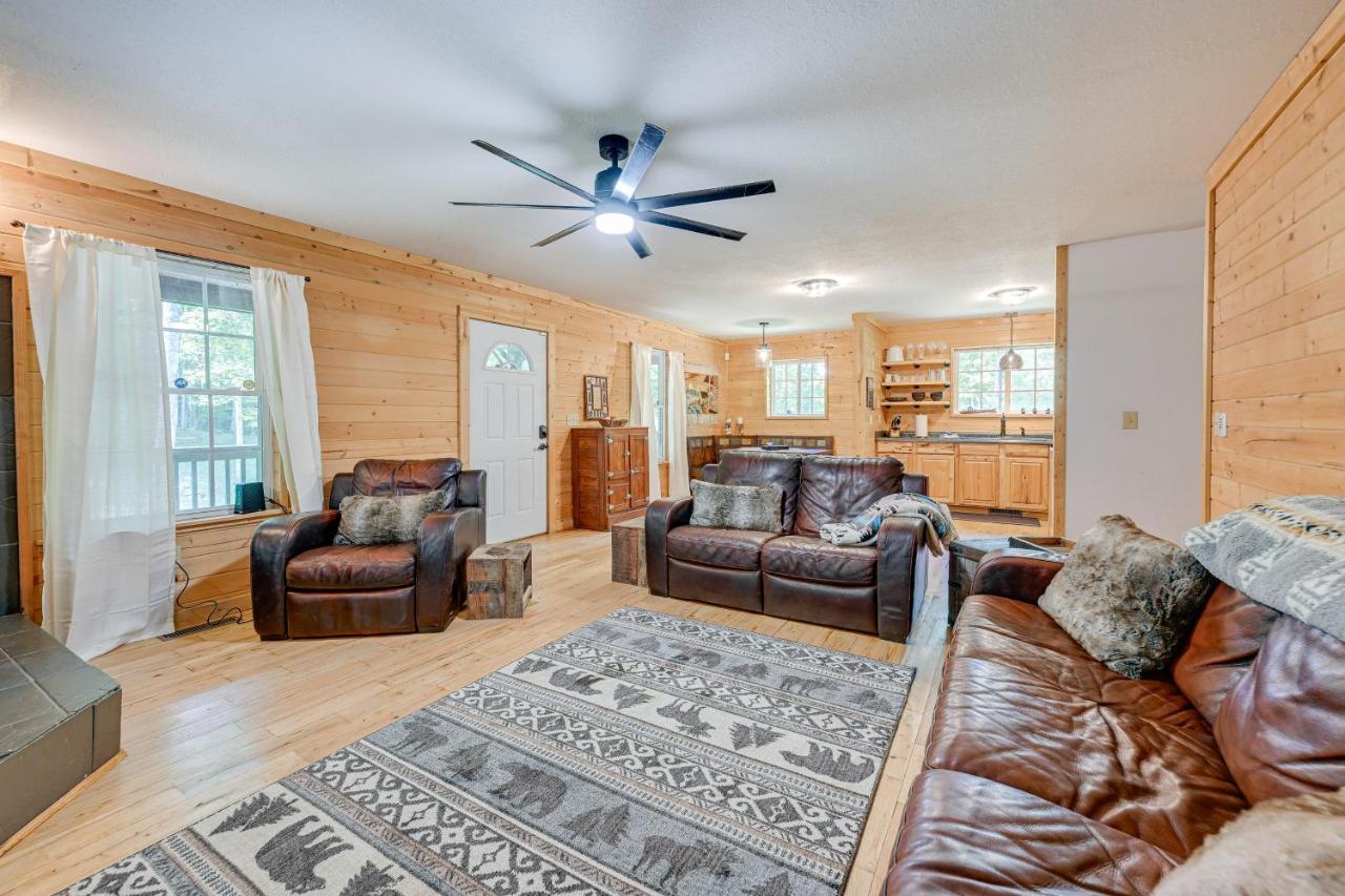Smoky Mountain Cabin With Camping Area And Fire Pit! Whittier Exterior photo