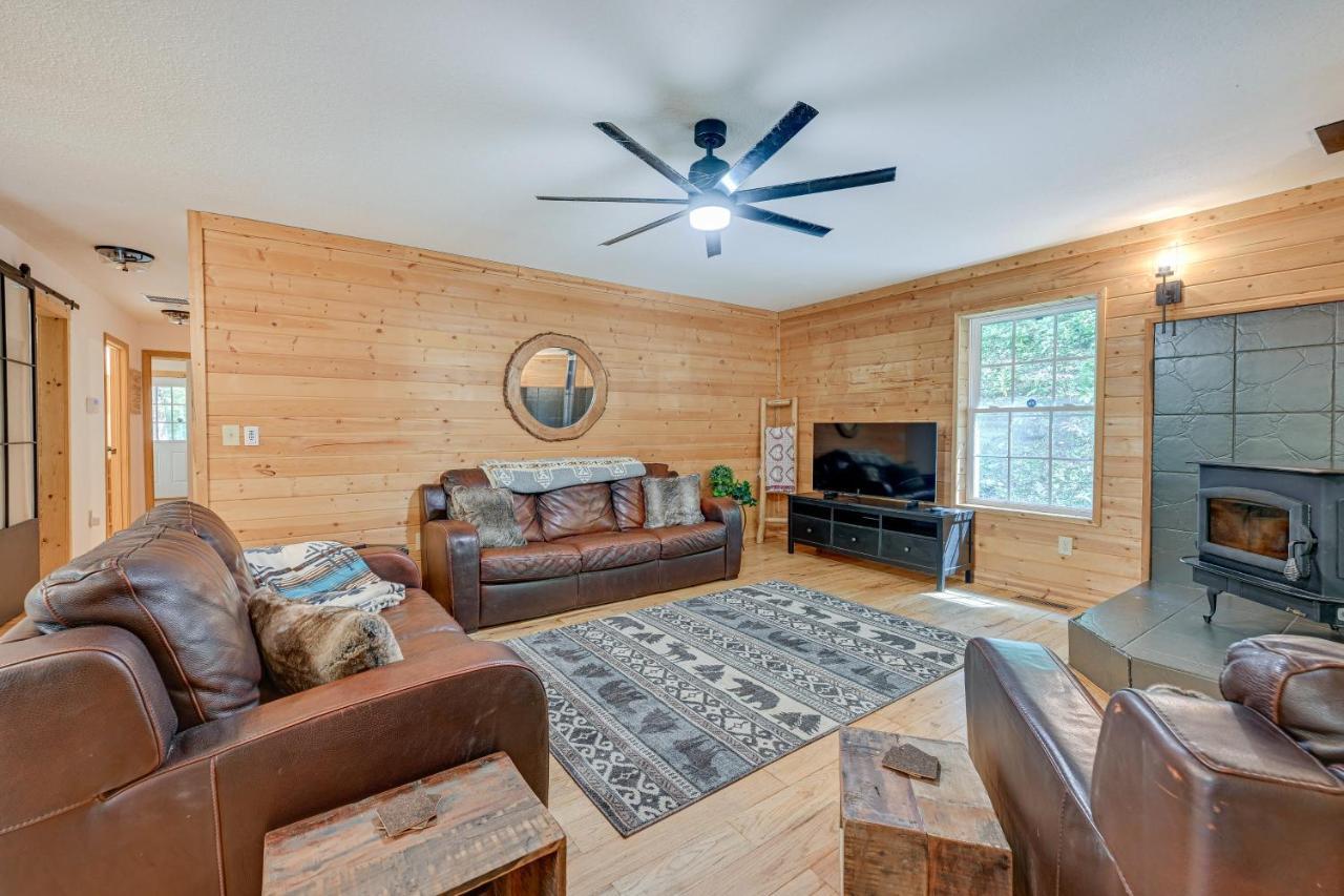 Smoky Mountain Cabin With Camping Area And Fire Pit! Whittier Exterior photo