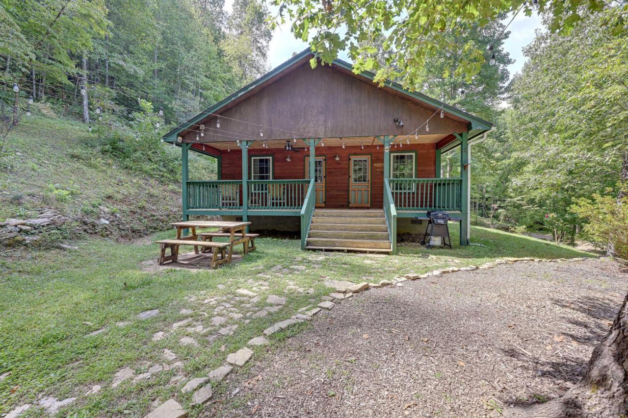 Smoky Mountain Cabin With Camping Area And Fire Pit! Whittier Exterior photo